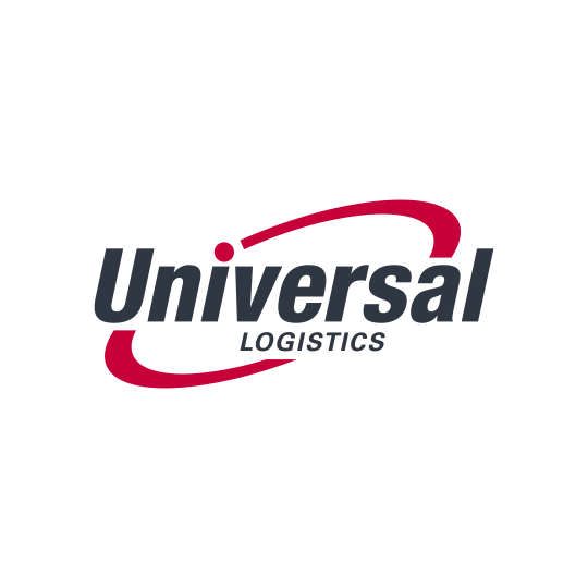 Logo of a universal shipping agency
